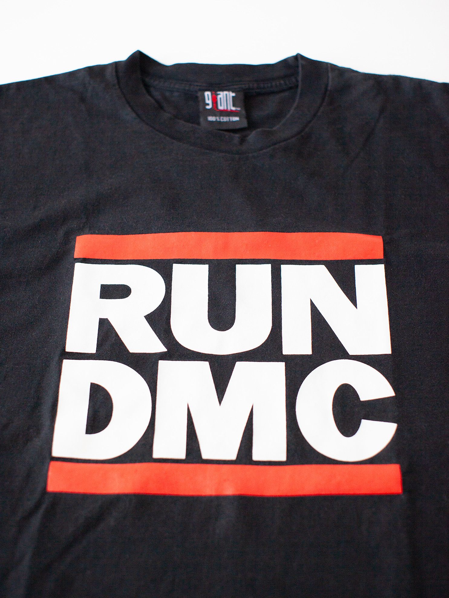 Rap Tees Vintage Mid 00s+ Reprint Run DMC Rap Tee Hip-Hop T-shirt Size US L / EU 52-54 / 3 - 3 Thumbnail