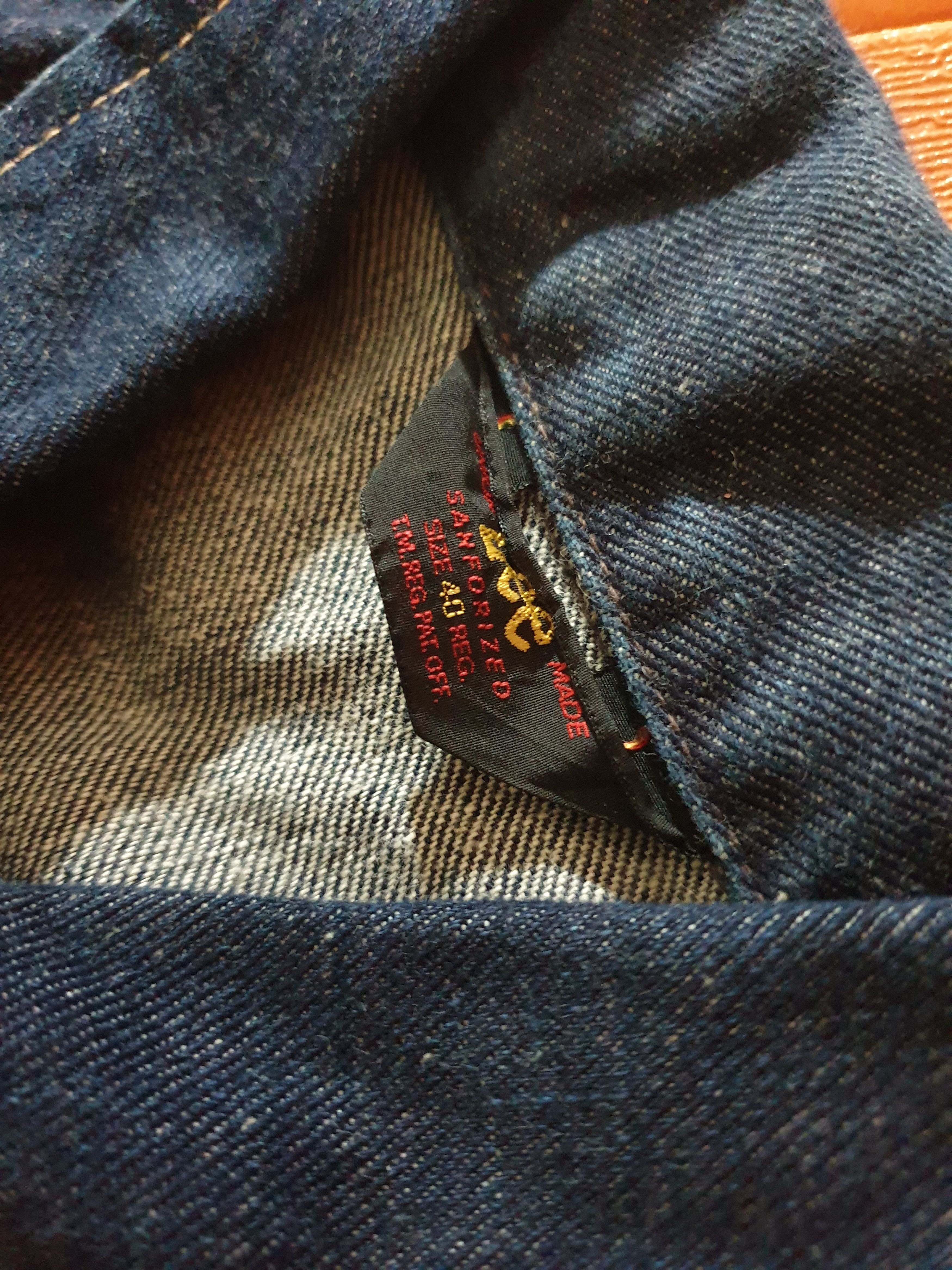 Japanese Brand 💥Lee sanforized blue colour denim jacket Size US M / EU 48-50 / 2 - 2 Thumbnail