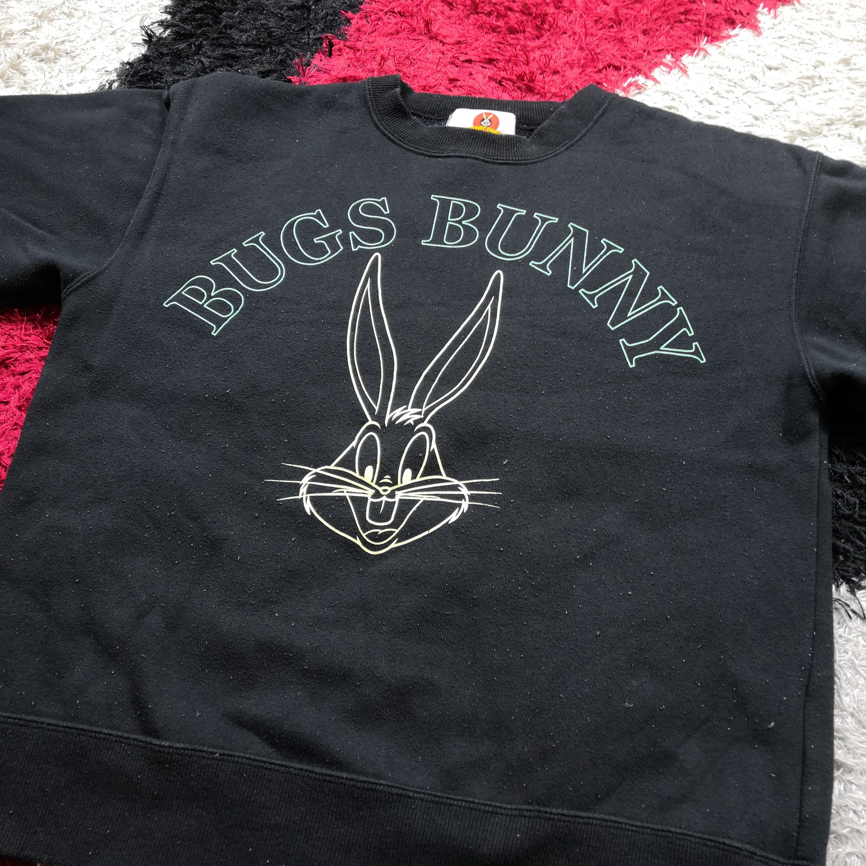Cartoon Network Vintage 90s Looney Tunes Sweatshirt Bugs Bunny Sweater Size US S / EU 44-46 / 1 - 4 Thumbnail