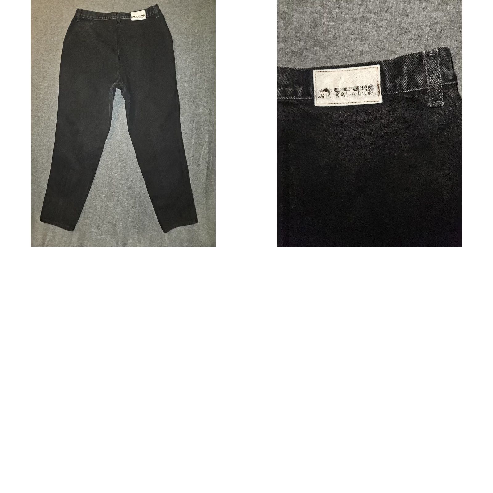 Vintage VINTAGE Rockies Jeans Women's 17/18 Straight Leg High Rise Black Inseam 32 90's Size 38" / US 16 / IT 52 - 8 Thumbnail