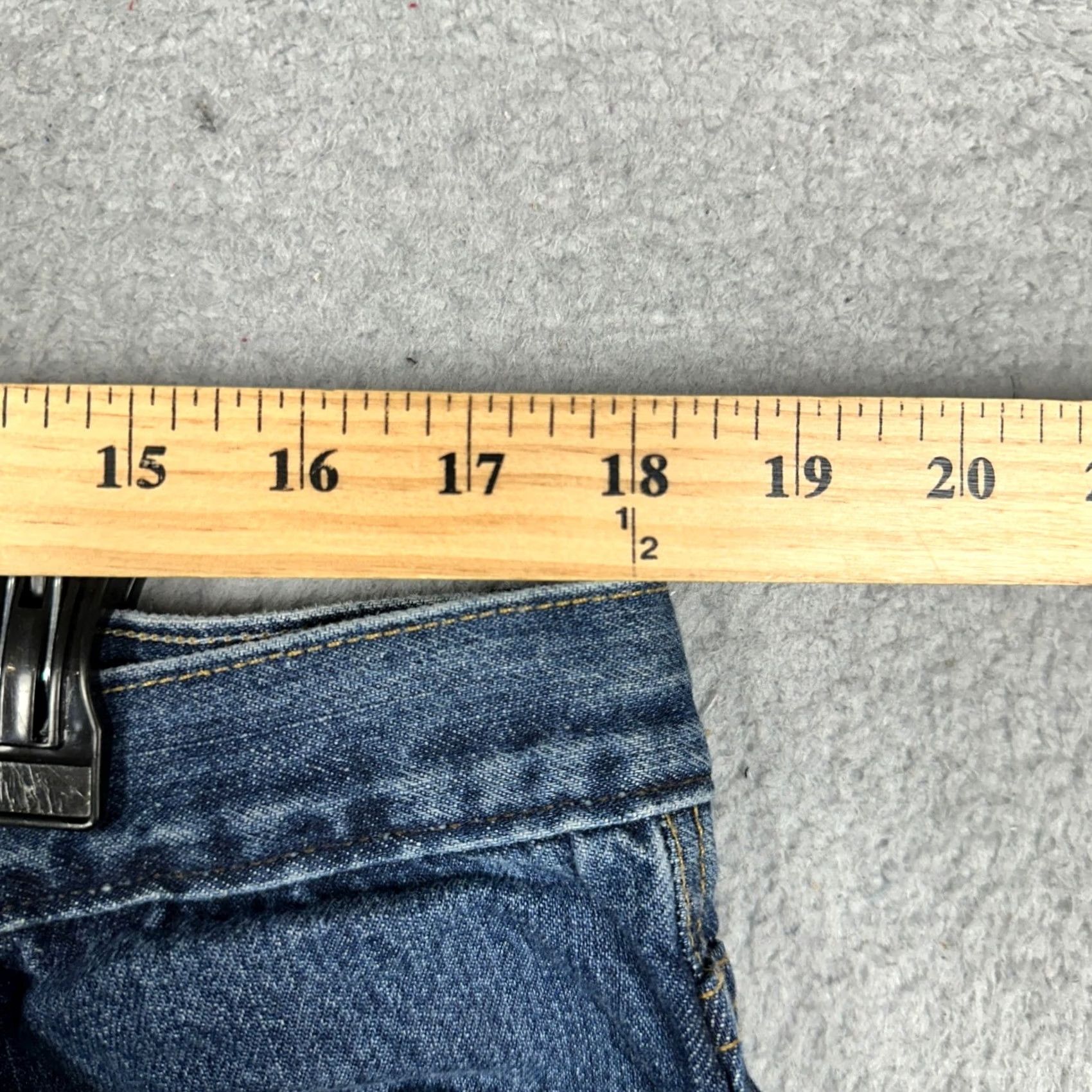 Diesel Diesel Jeans Mens 36 Blue Straight Leg Washed 5 Pocket Casual Made In Italy EUC Size US 36 / EU 52 - 5 Thumbnail