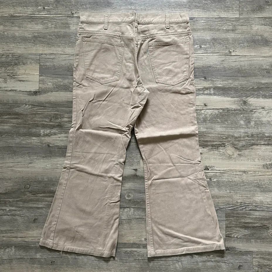 Levi's Vintage 60s Levi's White Tab Big E Flared Pants Size 35X28 Size US 35 - 1 Thumbnail