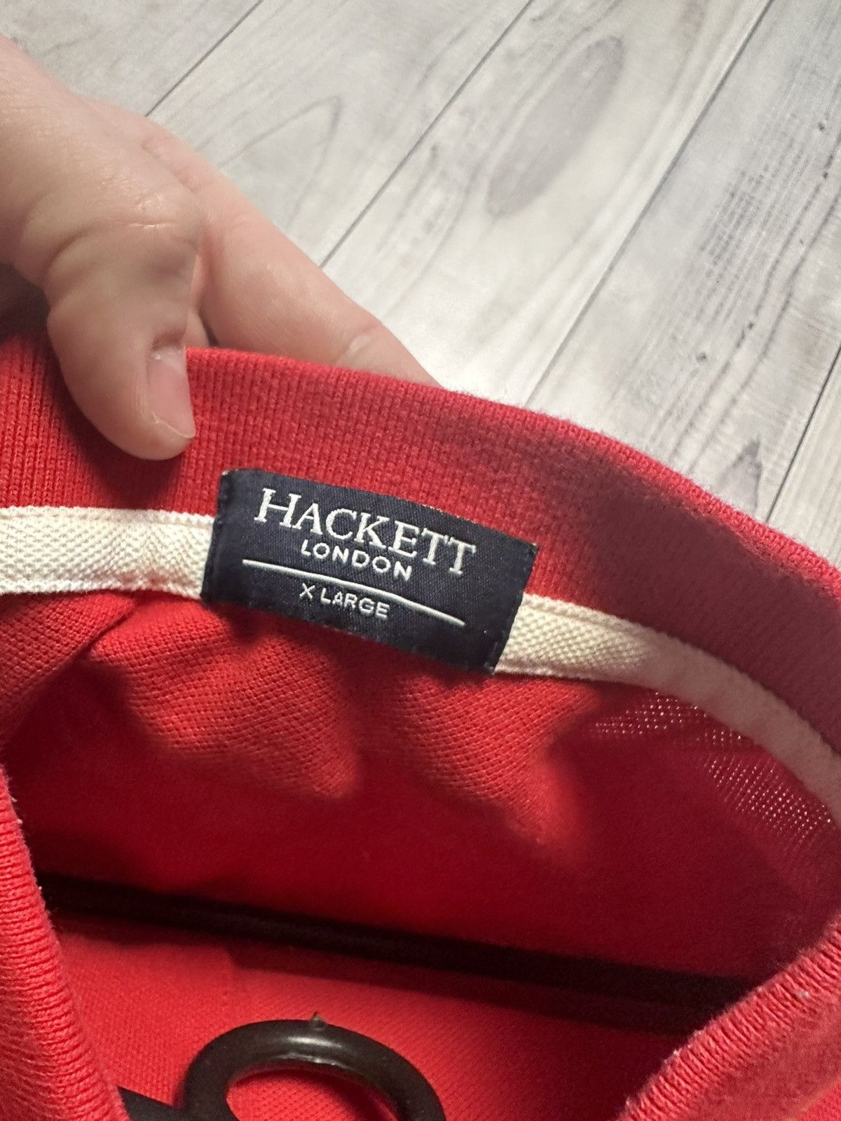 Hackett × Vintage Vintage Hackett Spain polo logo rare size XL Size US XL / EU 56 / 4 - 5 Thumbnail