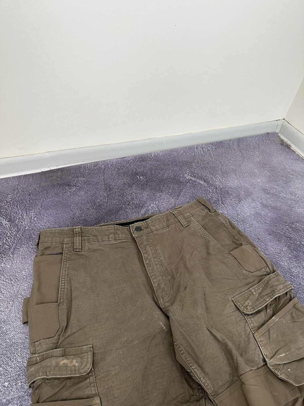 Carhartt Vintage Carhartt Double Knee Distressed USA Opium Work Pants Size US 38 / EU 54 - 7 Thumbnail