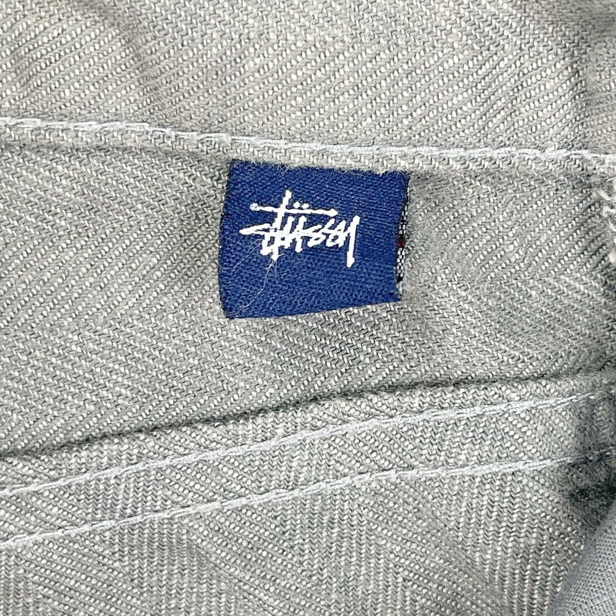 Stussy × Vintage Stussy Faded Denim Size US 38 / EU 54 - 10 Thumbnail
