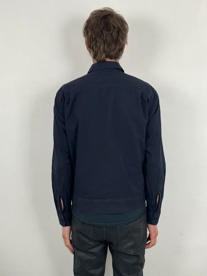 Dries Van Noten Dries Van Noten Navy Tactical Pockets Shirt Size US S / EU 44-46 / 1 - 3 Thumbnail