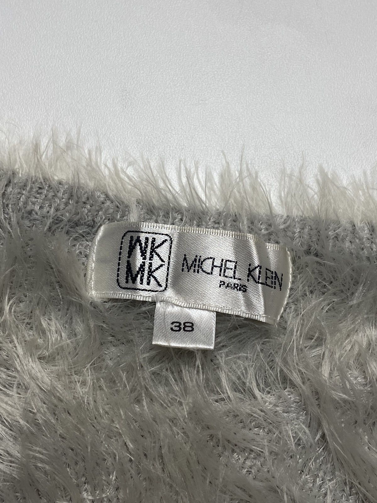 If Six Was Nine 2000s Michael Klein - Angora Fur Sweater Size M / US 6-8 / IT 42-44 - 9 Thumbnail