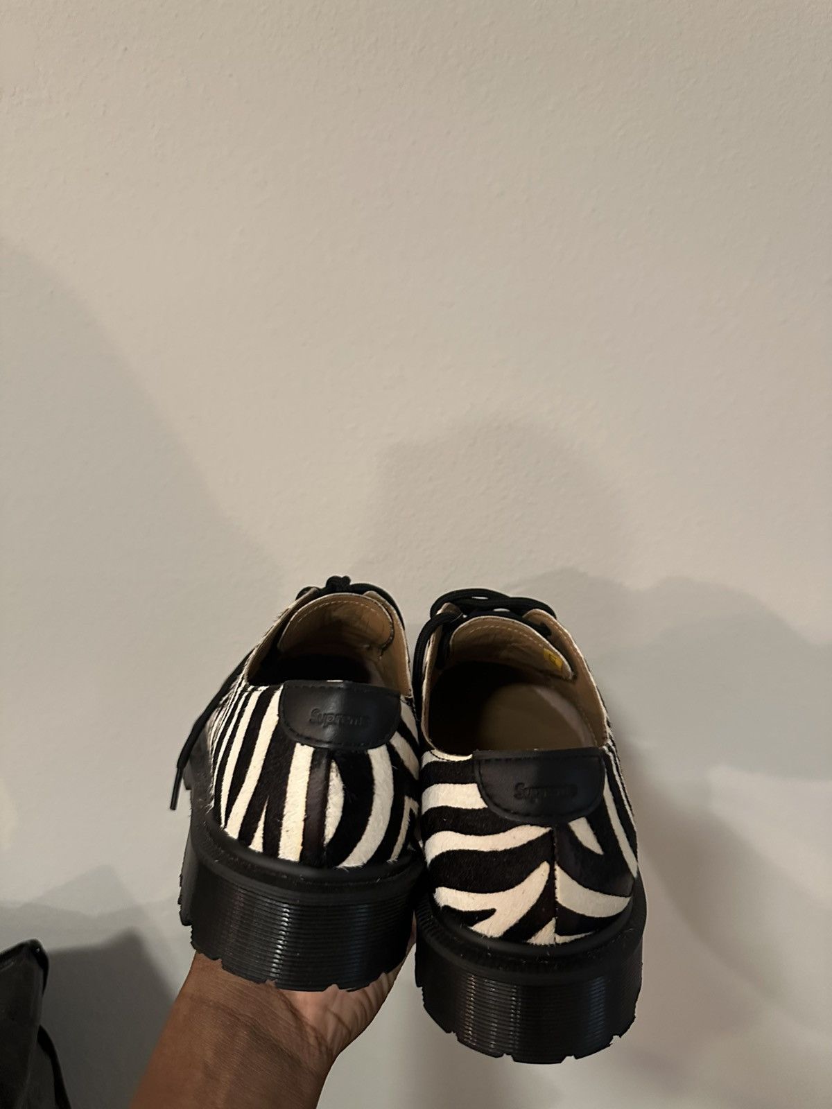 Dr. Martens × Supreme Supreme x doc martens (zebra pony hair color way) Size US 9 / EU 42 - 6 Thumbnail