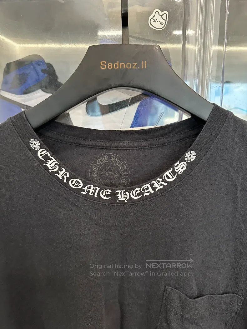 Chrome Hearts CHROME HEARTS Size XL Small horseshoe black short sleeve be Size US XL / EU 56 / 4 - 2 Thumbnail