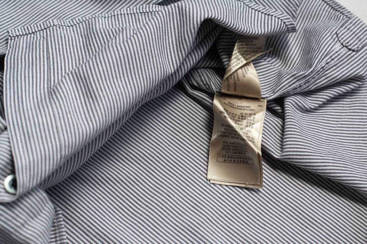 Burberry burberry brit logo cotton shirt Size US XL / EU 56 / 4 - 8 Thumbnail