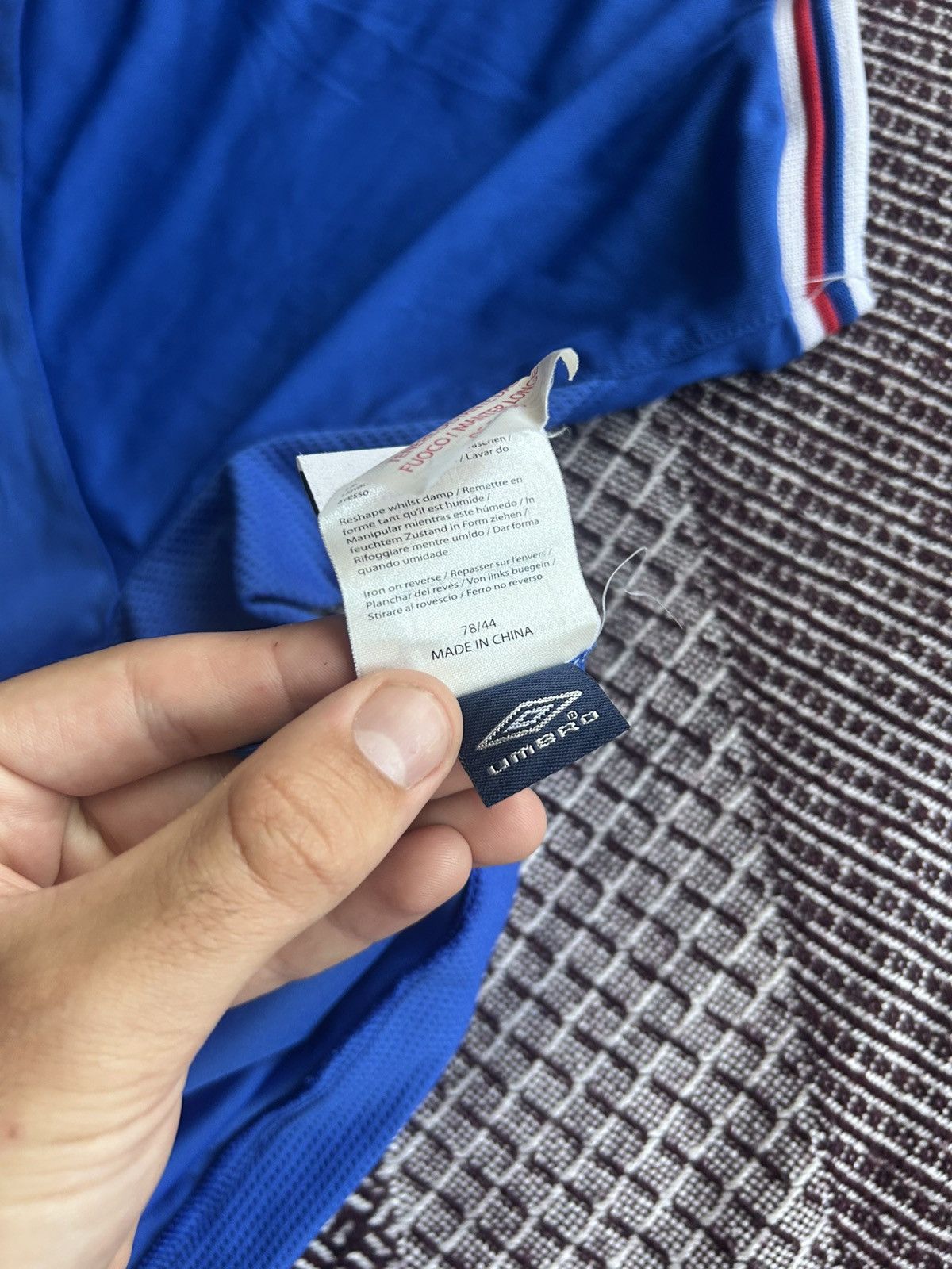 Umbro Umbro x Rangers Club Jersey 2009/10 Carling Sportswear Shirt Size US XXL / EU 58 / 5 - 10 Thumbnail