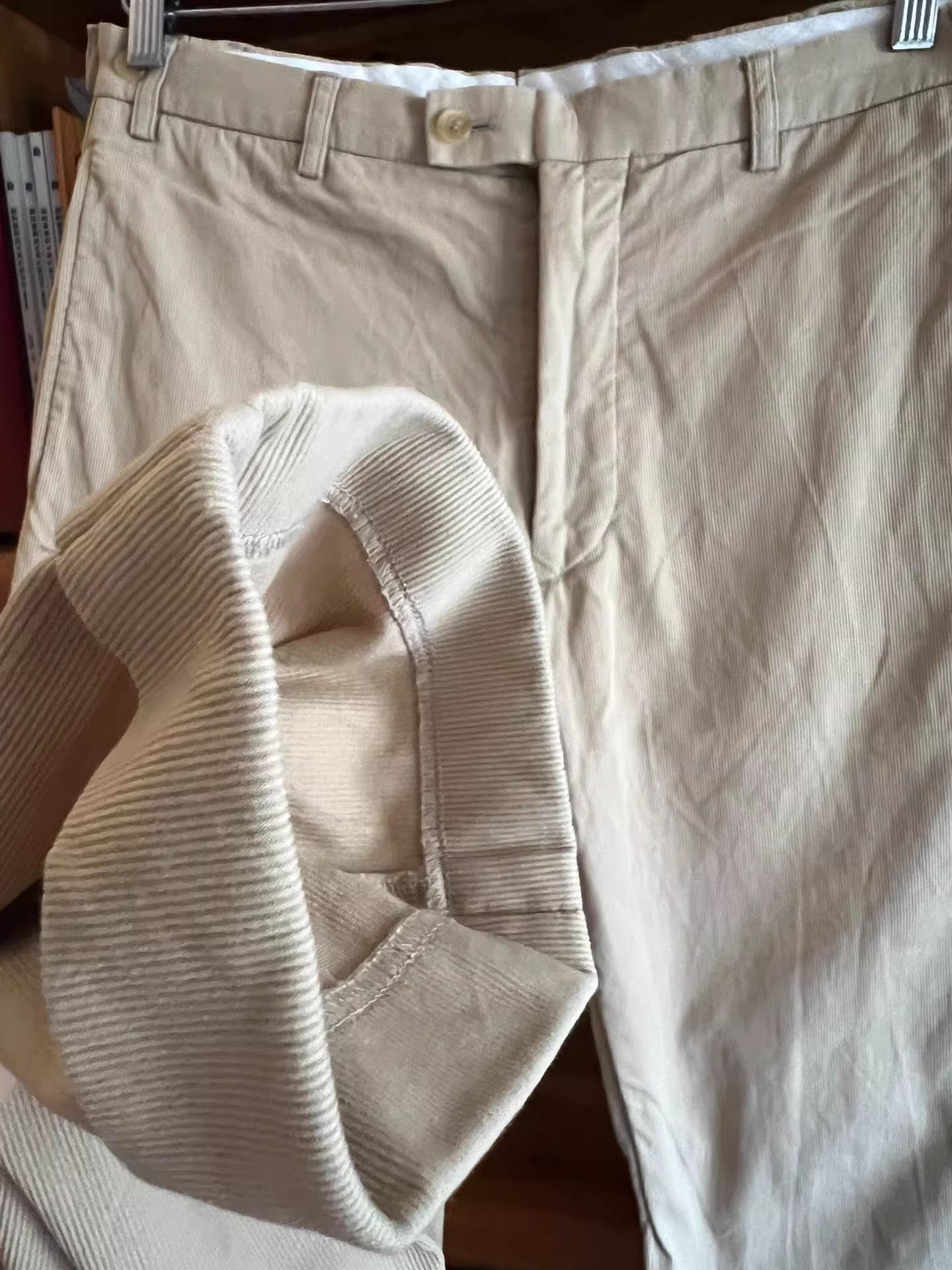 Visvim Visvim Early Khaki Pinstripe Cropped Pants Size US 32 / EU 48 - 4 Thumbnail