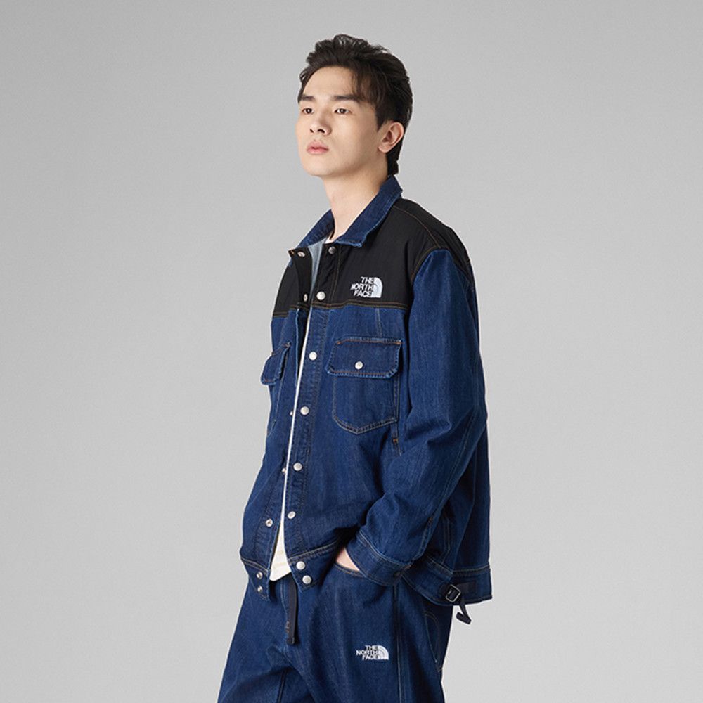 The North Face Urban Exploration CORDURA Sumit Navy DENIM JACKET Size US M / EU 48-50 / 2 - 2 Thumbnail