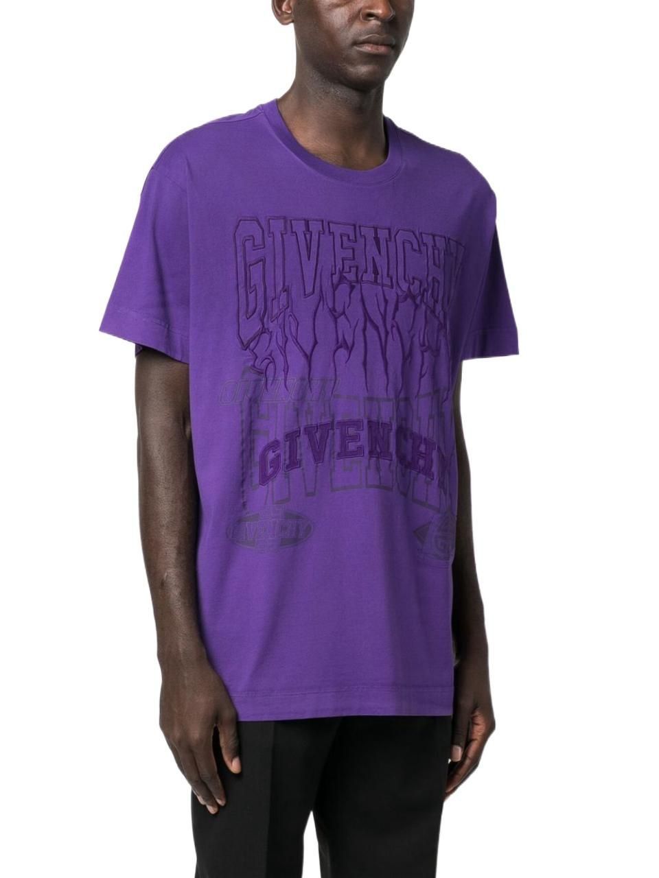 Givenchy o1loc1c0824 T-Shirt in Purple Size US S / EU 44-46 / 1 - 2 Thumbnail
