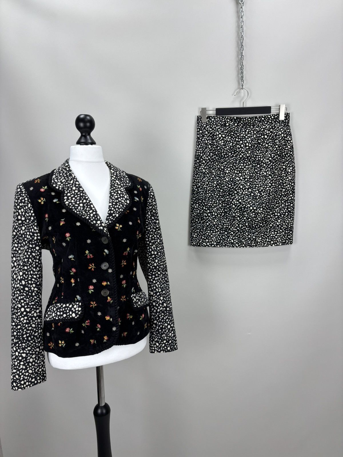 Womens vintage suit Kenzo Jungle Size 42 Color Multicolor