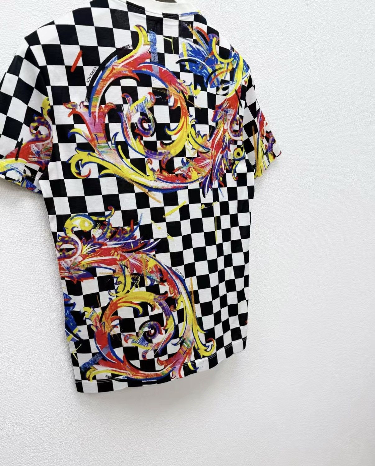 Versace VERSACE Rhinestone Short Sleeve T-shirt J30 Size US XS / EU 42 / 0 - 6 Thumbnail