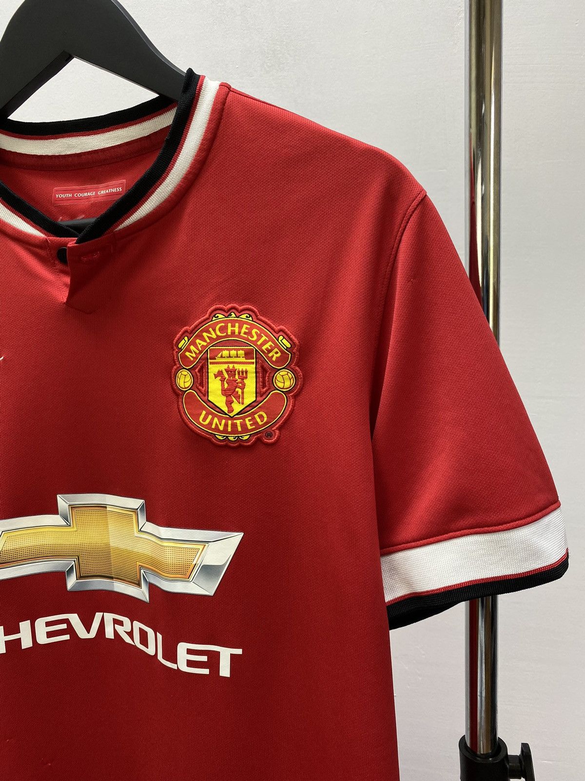 Nike Nike Manchester United 2014 2015 Home Football Shirt Jersey Size US M / EU 48-50 / 2 - 6 Thumbnail