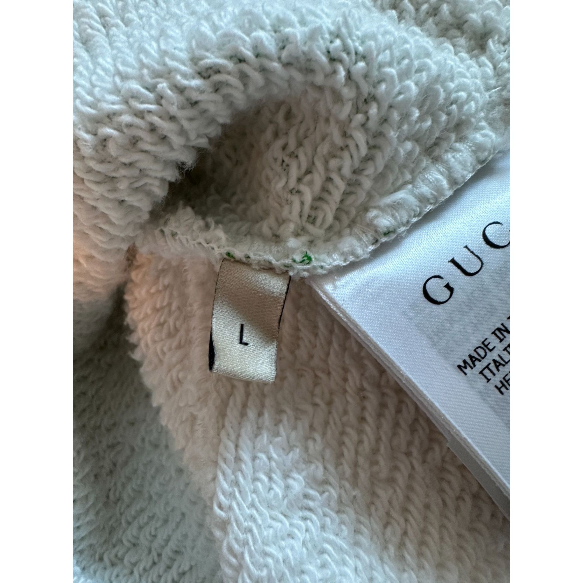 Gucci Gucci 1921 GG 22S Web Accent Hoodie Size L / US 10 / IT 46 - 3 Thumbnail