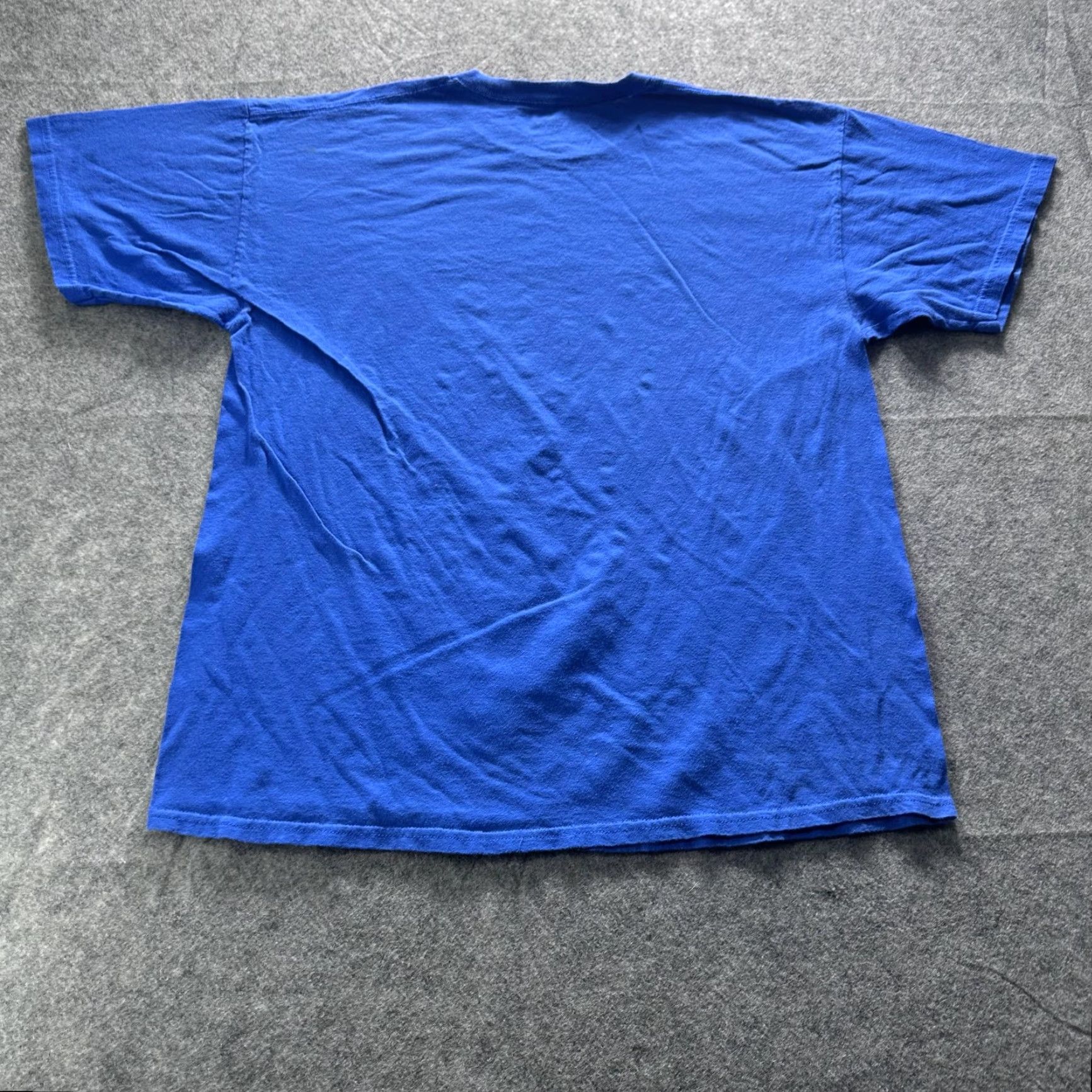Vintage Sesame Street Shirt Mens XL Blue Graphic Keep Calm Eat Cookies T-Shirt Size US XL / EU 56 / 4 - 6 Thumbnail