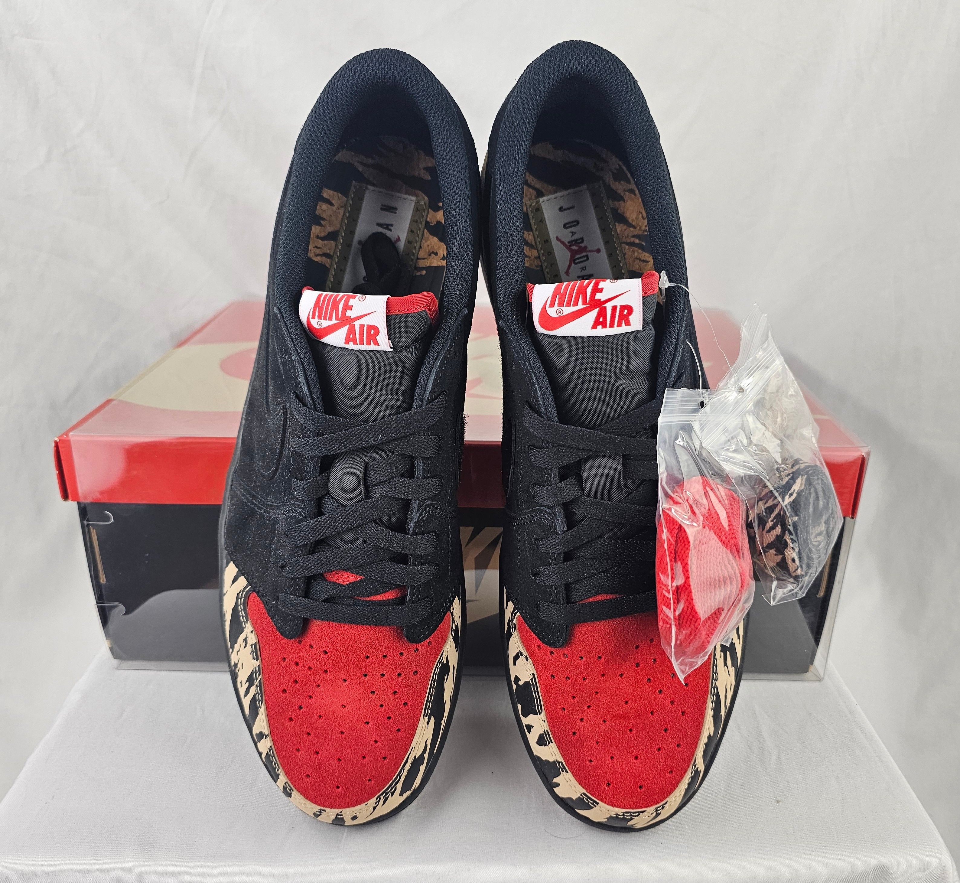 Jordan Brand SoleFly x Nike Air Jordan 1 Retro OG SP Low Everglades Men's Size US 13 / EU 46 - 4 Thumbnail