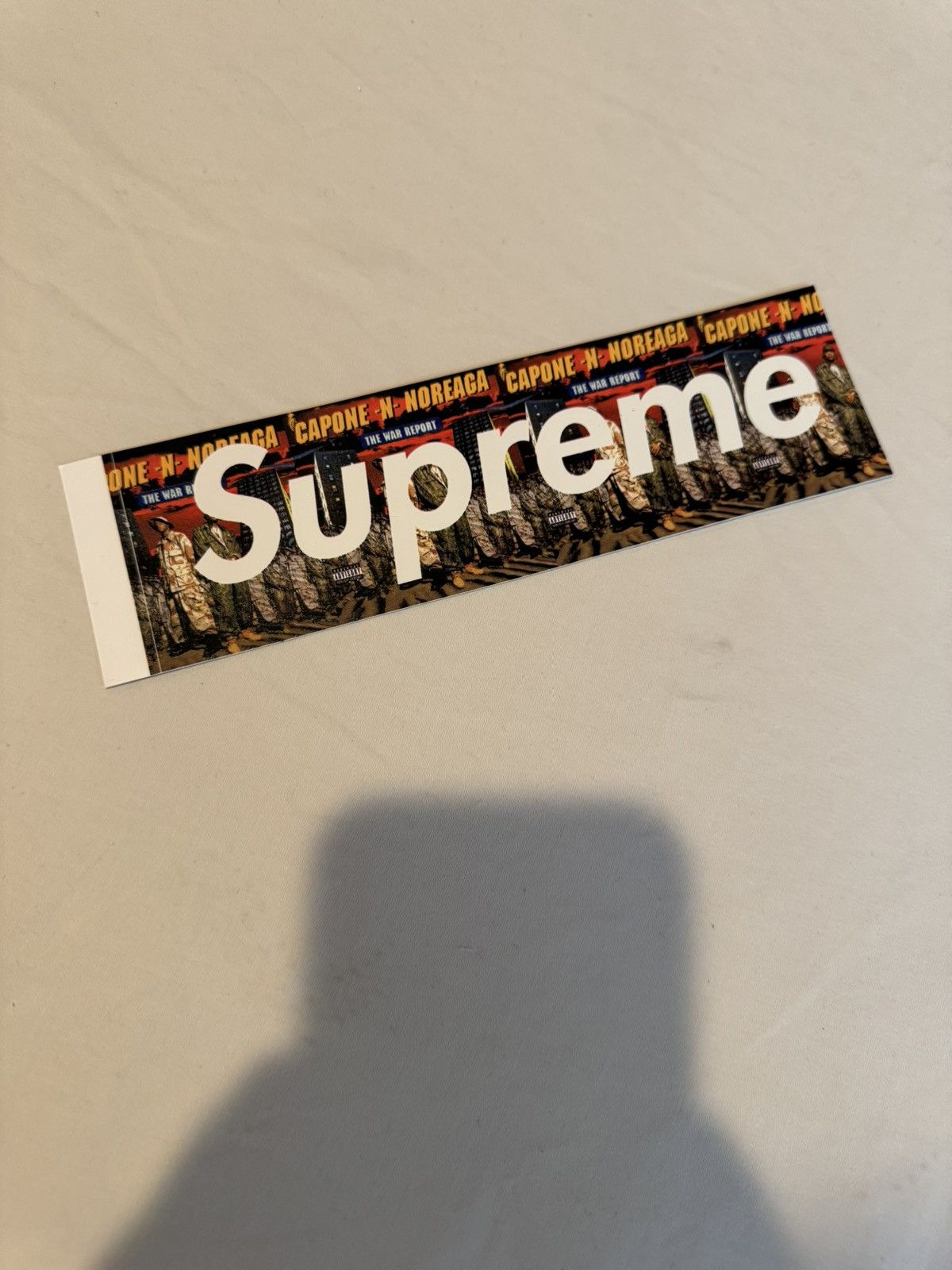 Supreme capone clearance n noreaga sticker