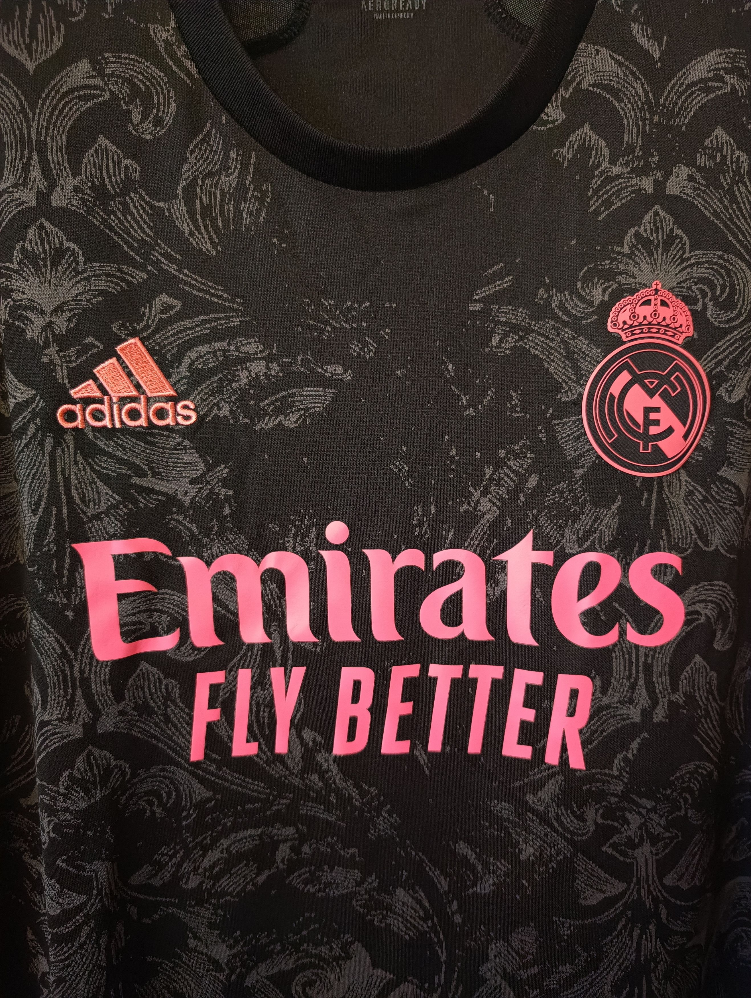 Adidas Real Madrid Jersey 2020/21 third kit shirt football adidas L Size US L / EU 52-54 / 3 - 5 Thumbnail