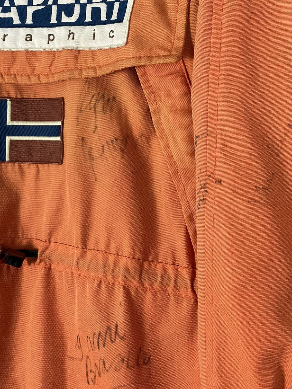 Napapijri 🔥VERY RARE Vintage Napapijri Geographic Anorak Jacket Size US S / EU 44-46 / 1 - 7 Thumbnail