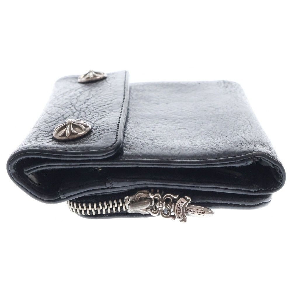 Chrome Hearts CHROME HEARTS Big Spoon Black Leather Wallet Size ONE SIZE - 3 Thumbnail