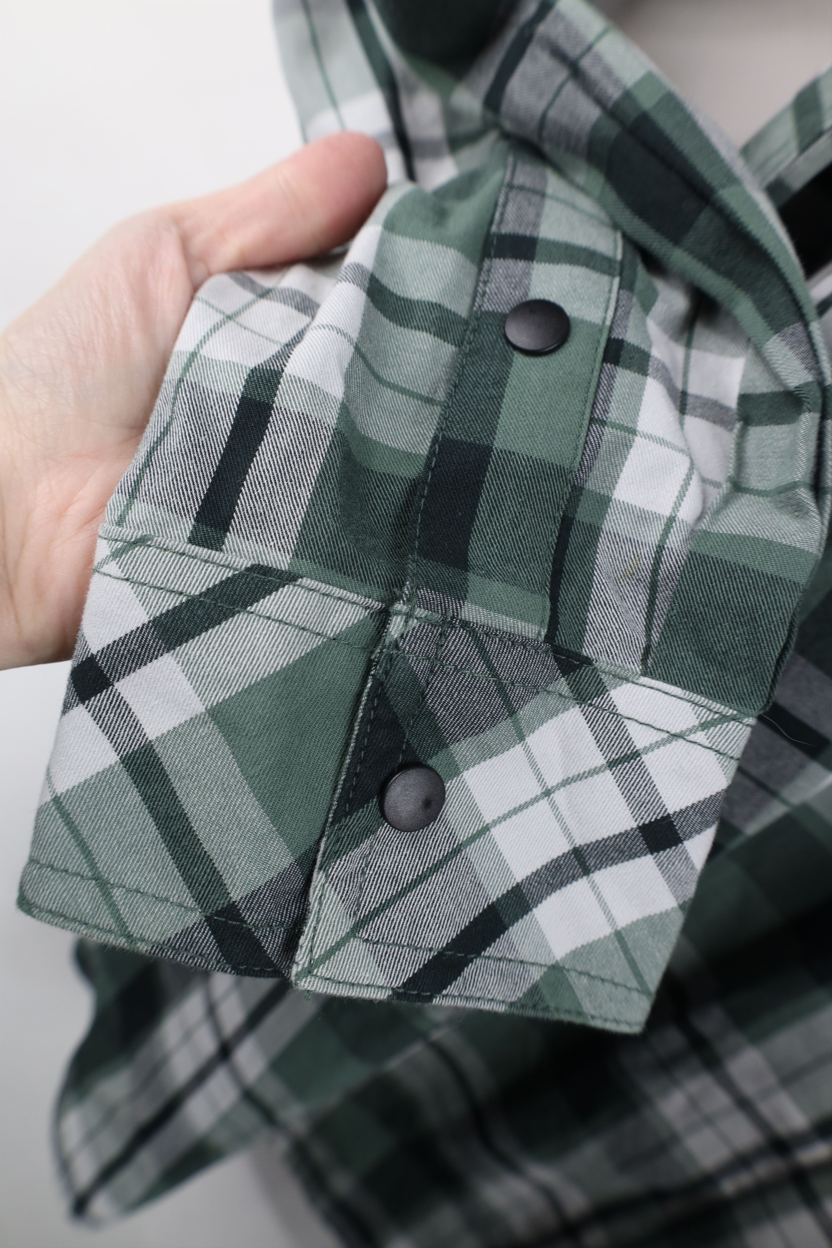Vintage 5.11 Tactical Series Pocket Flannel Snap Button Shirt Plaid Size US L / EU 52-54 / 3 - 7 Thumbnail