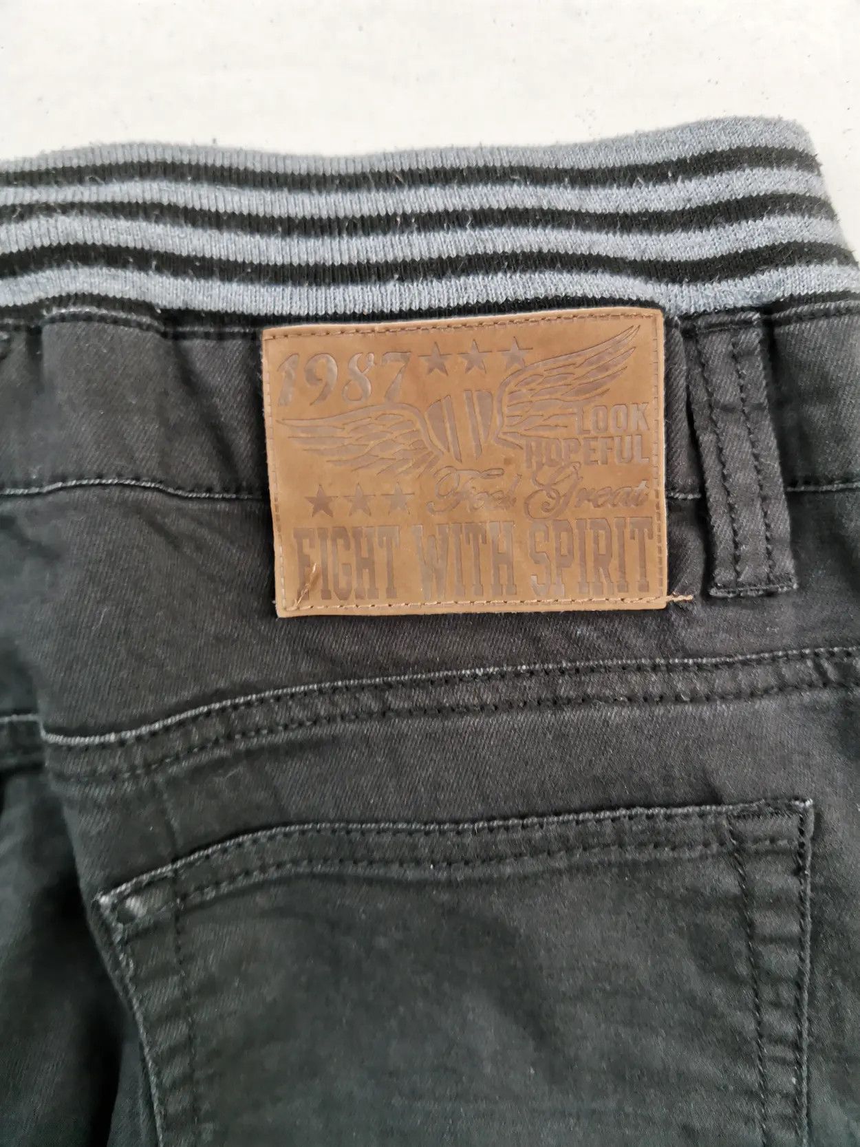 Japanese Brand Rare!!! Topvalu Fight with Spirit Tactical Cargo Pants Size US 28 / EU 44 - 6 Thumbnail