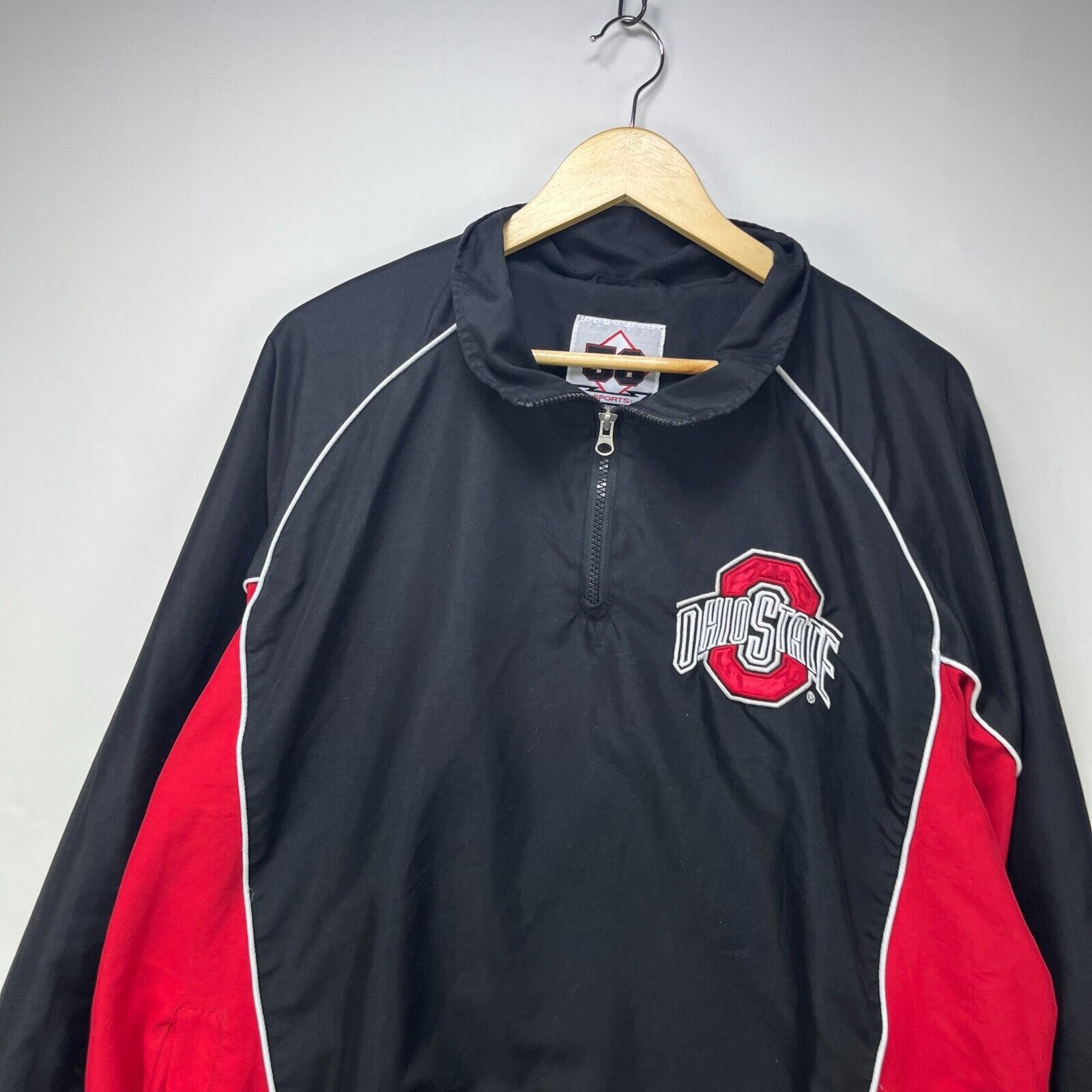 Vintage Vintage Ohio State Buckeyes University Pullover Jacket XL Size US XL / EU 56 / 4 - 2 Thumbnail