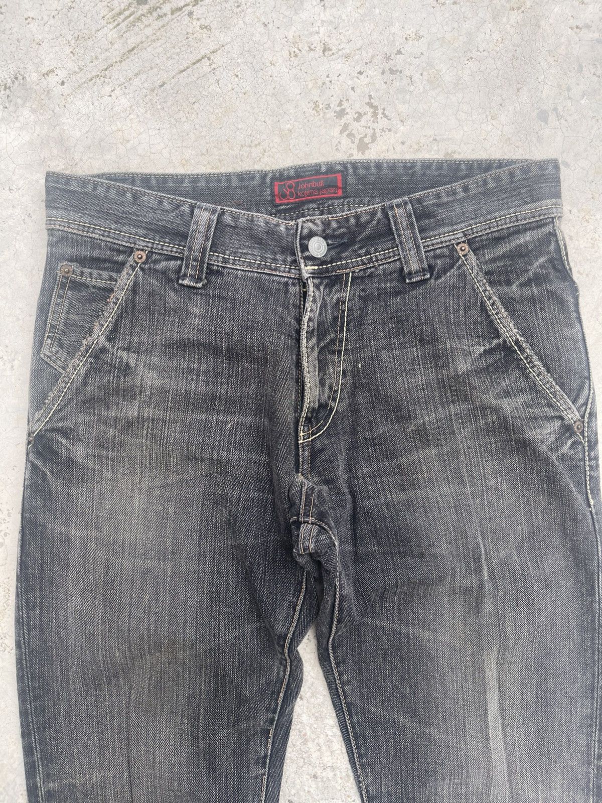 Johnbull Johnbull Kojima Japan Faded Black denim Size US 30 / EU 46 - 5 Thumbnail