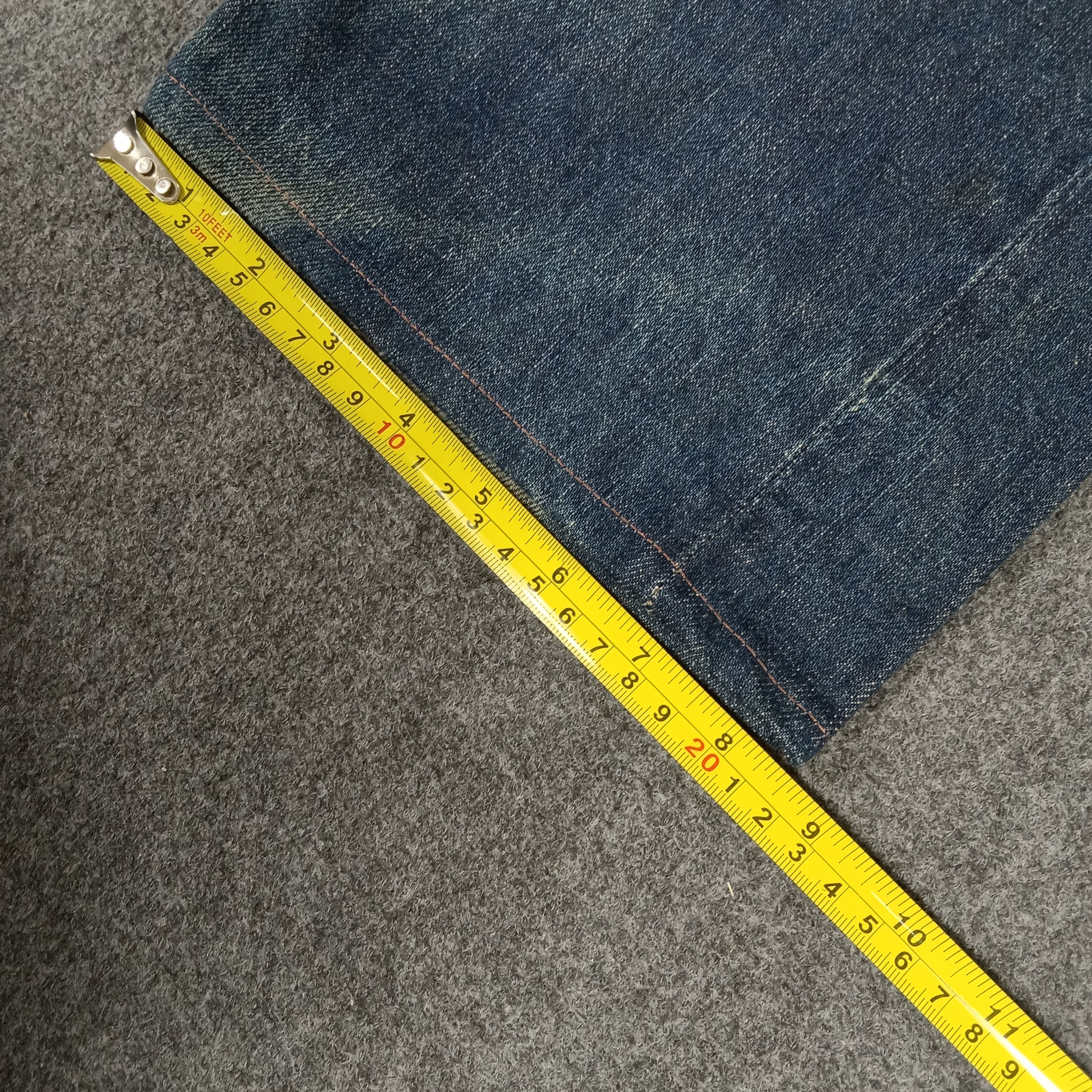 Japanese Brand × Vintage Evis Japanese Brand Daicock Custom Art Denim Jeans Size US 29 - 16 Thumbnail