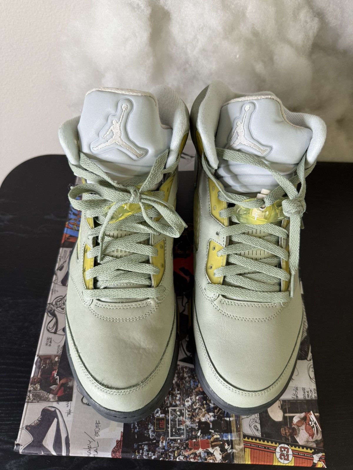 Jordan Brand Men’s Air Jordan 5 Retro "JADE HORIZON" 2022 - Size 11.5 Size US 11.5 / EU 44-45 - 4 Thumbnail