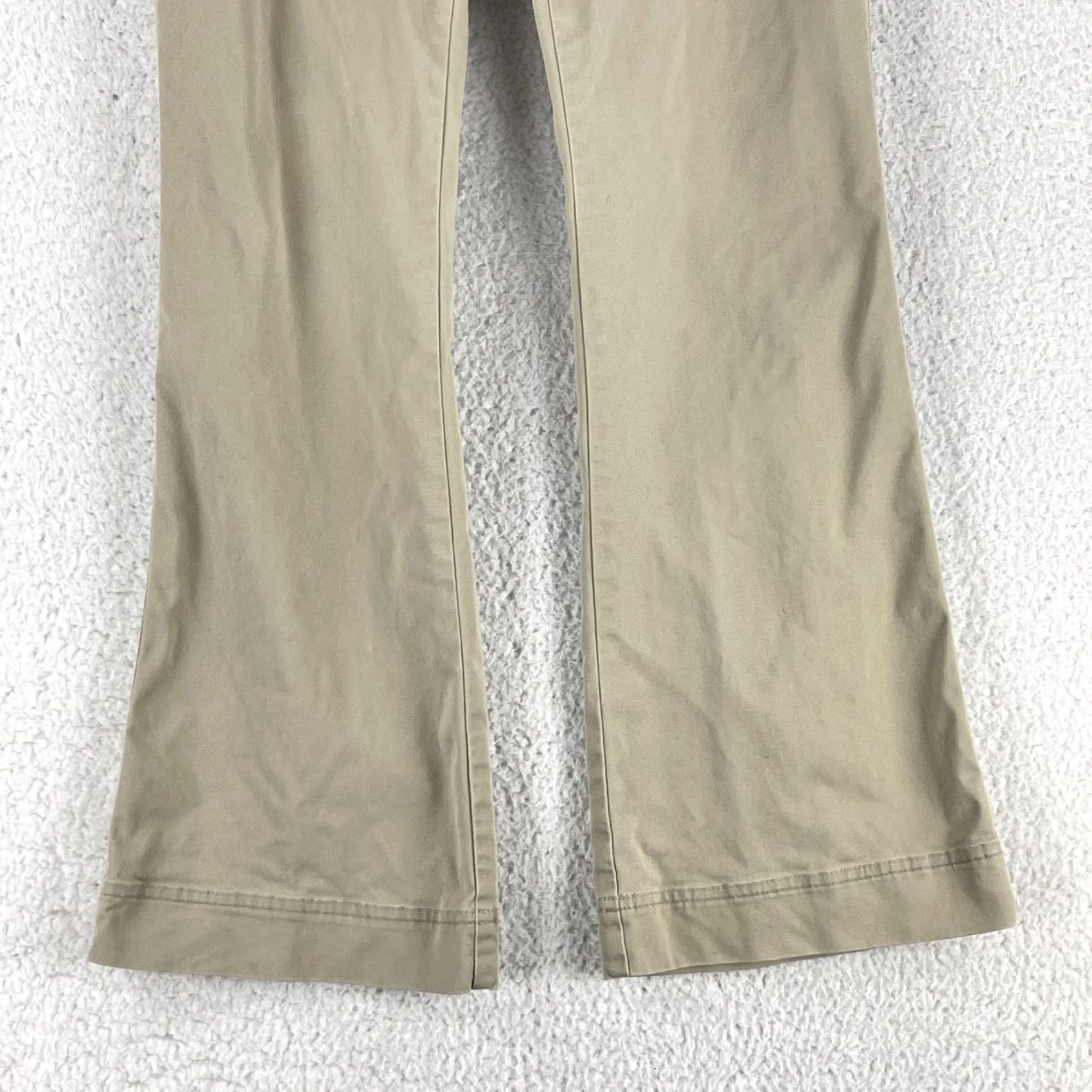 American Eagle Outfitters VINTAGE American Eagle Outfitters Pants Womens Size 6 Beige Khaki Wide-Leg Y2K Vintage Size 28" / US 6 / IT 42 - 3 Thumbnail