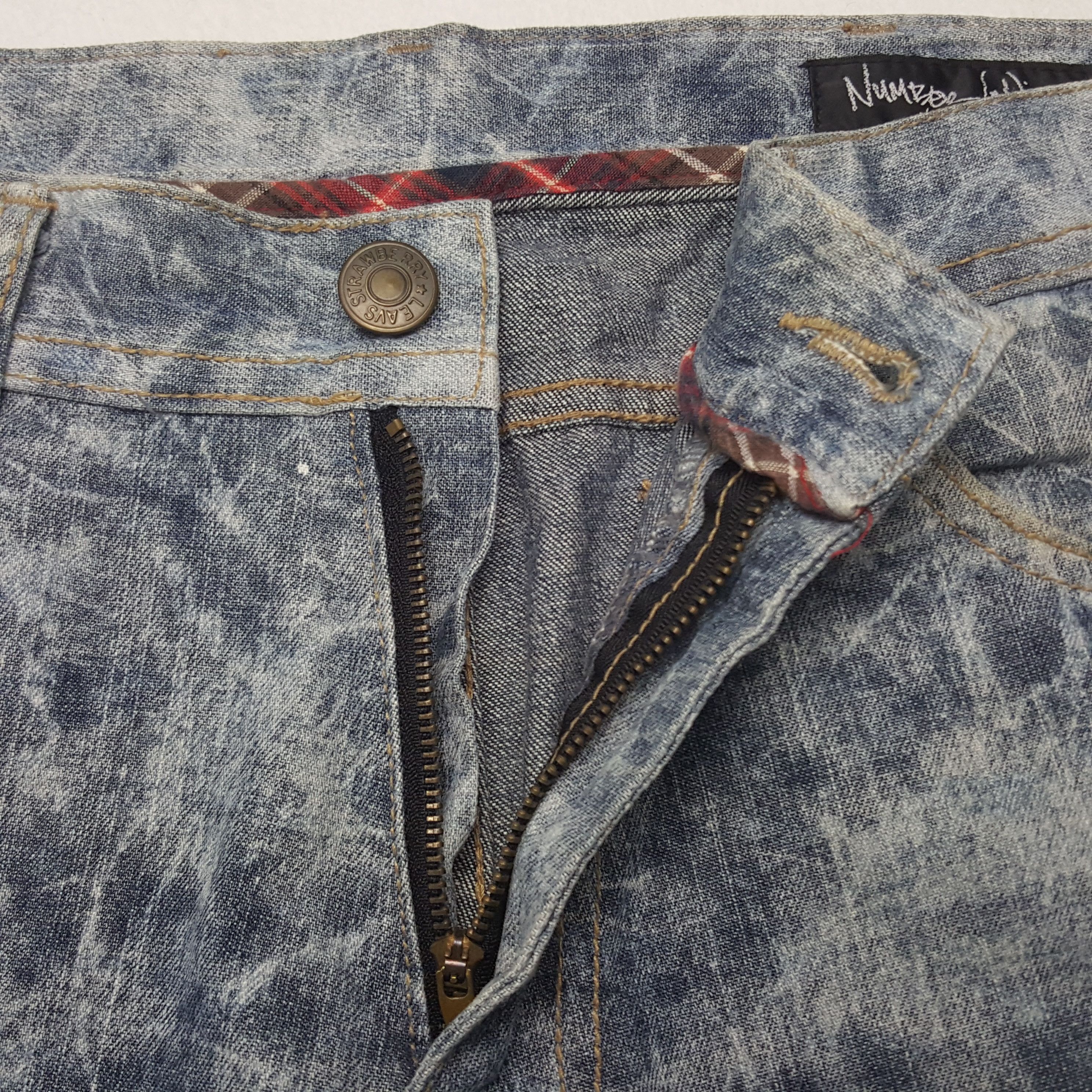 Japanese Brand × Vintage Vintage Number (N)Ine Japanese Brand Denim Pants Size US 32 / EU 48 - 7 Thumbnail