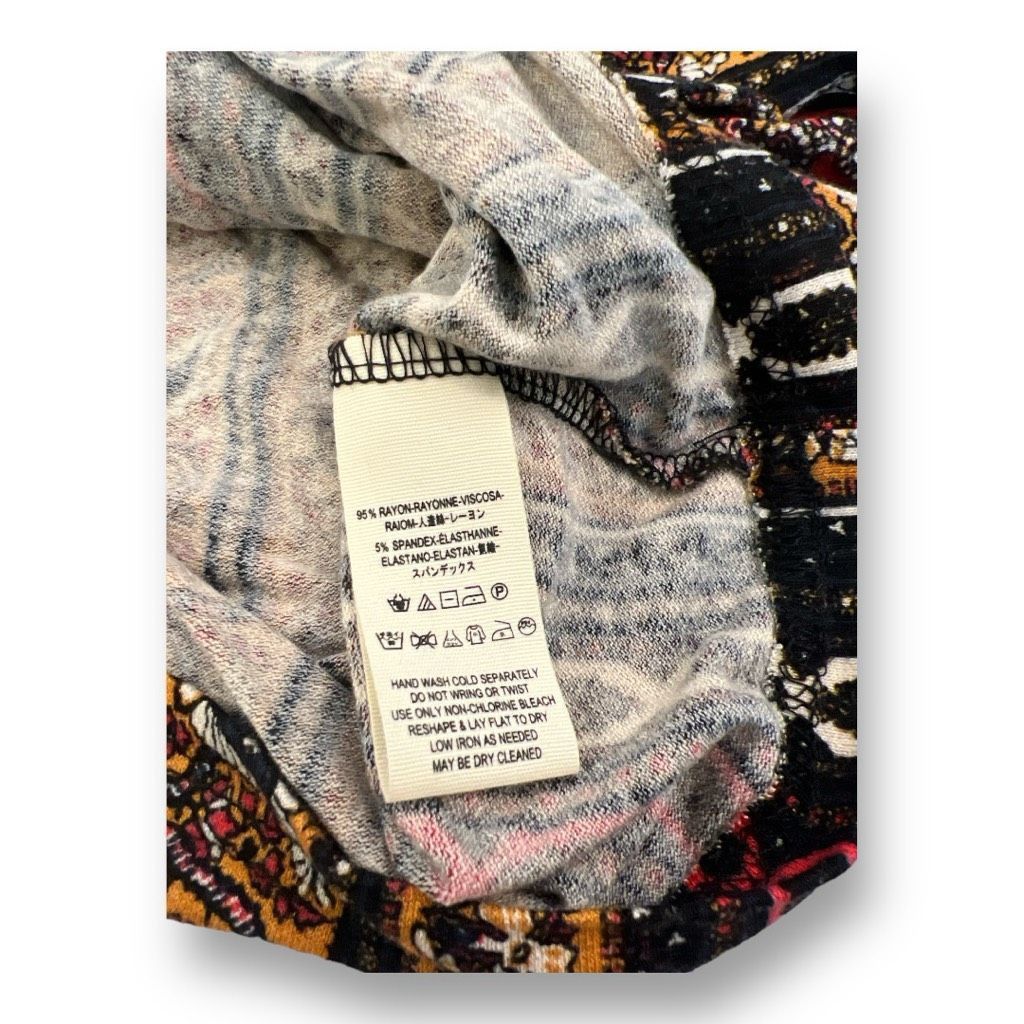 Free People Free People Donatello Turtleneck Printed Top Size Large Size L / US 10 / IT 46 - 5 Thumbnail