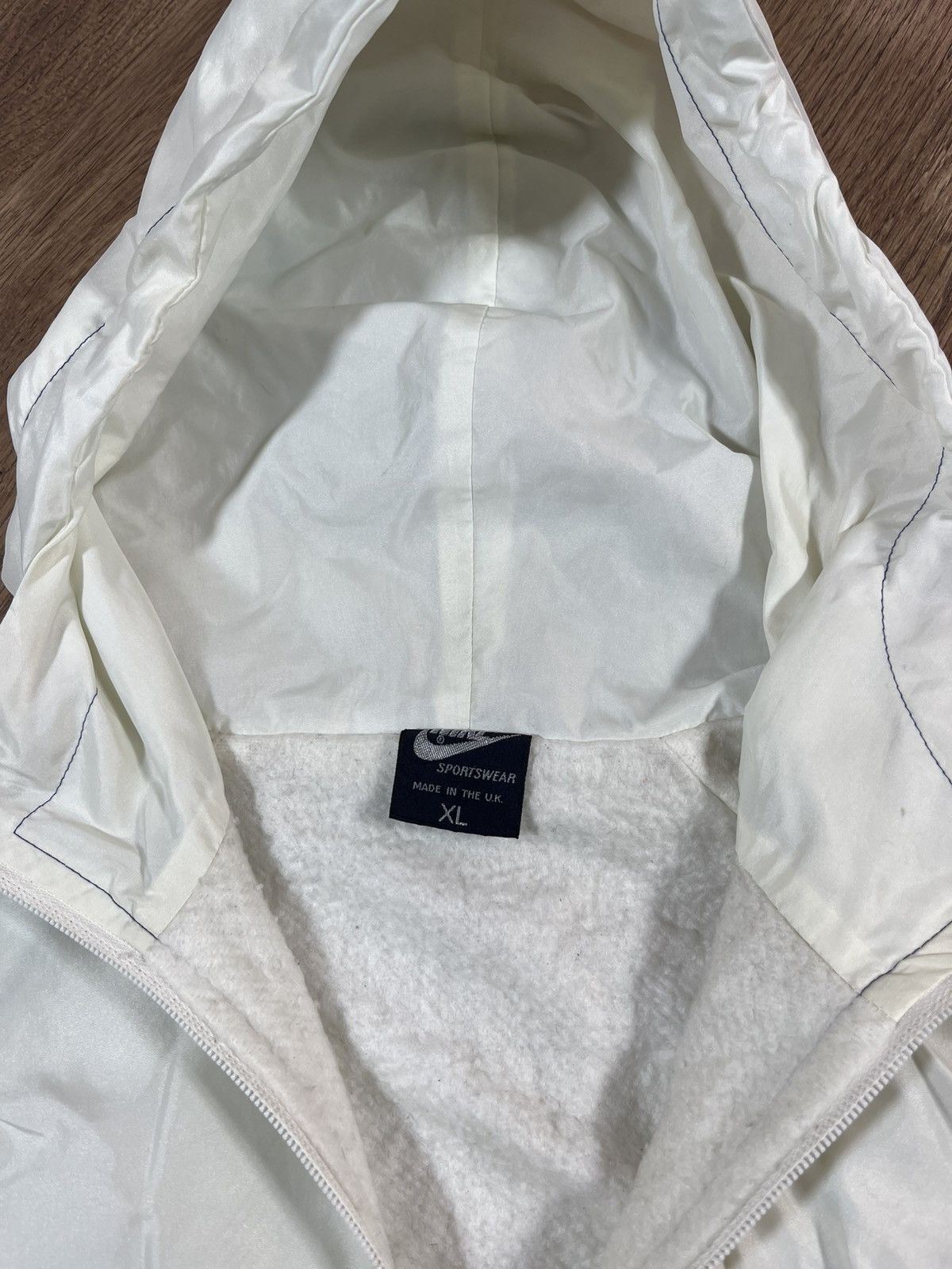 Nike Nike Vintage 80s Made On UK Very Rare Zip Jacket Size US XL / EU 56 / 4 - 6 Thumbnail