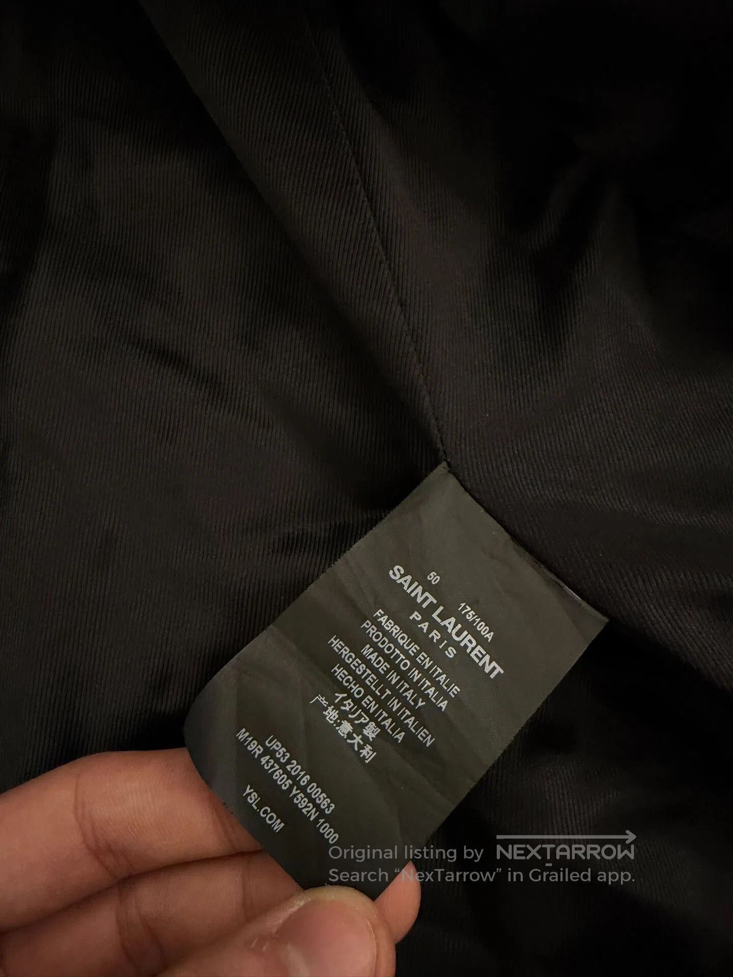 Saint Laurent Paris Saint Laurent Black Faux Fur Coat. Size US M / EU 48-50 / 2 - 6 Thumbnail