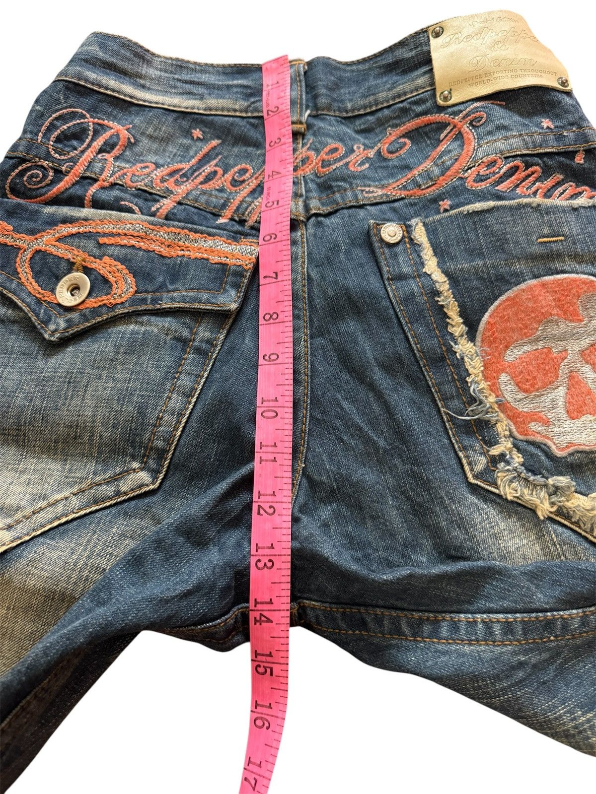 Vintage VINTAGE REDPAPPER JAPANESE STYLE DISTRESSED DENIM Size US 30 / EU 46 - 20 Thumbnail