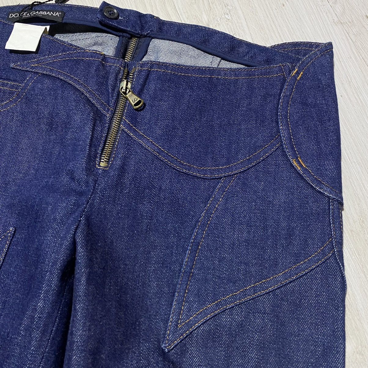 Dolce & Gabbana 2000s Dolce & Gabbana Flared Jeans Size US 30 / EU 46 - 4 Thumbnail