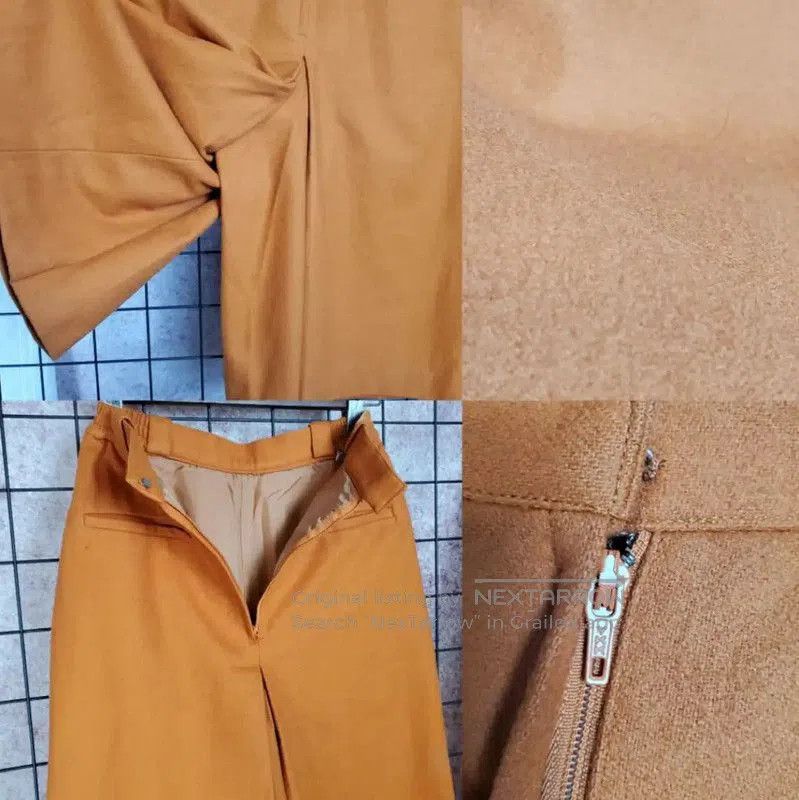 Dior Dior Orange Wool Blend Casual Pants . Size 23" - 5 Thumbnail
