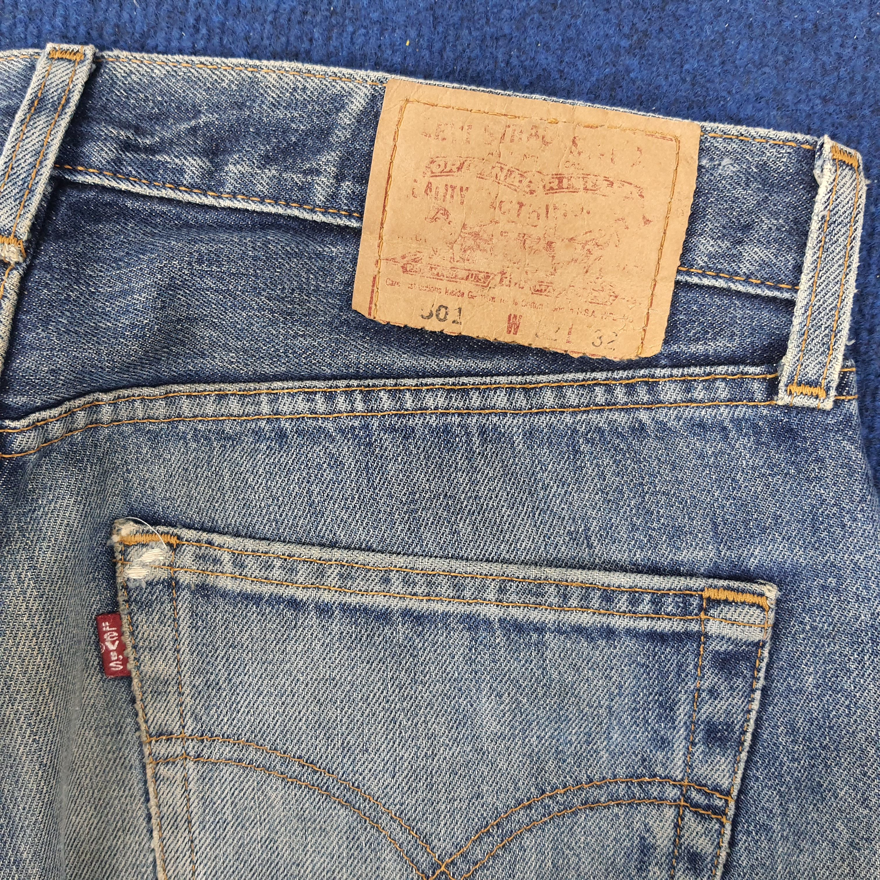 Levi's Vintage Levi's 501 Classic Jeans C235N18 Size US 30 / EU 46 - 4 Thumbnail