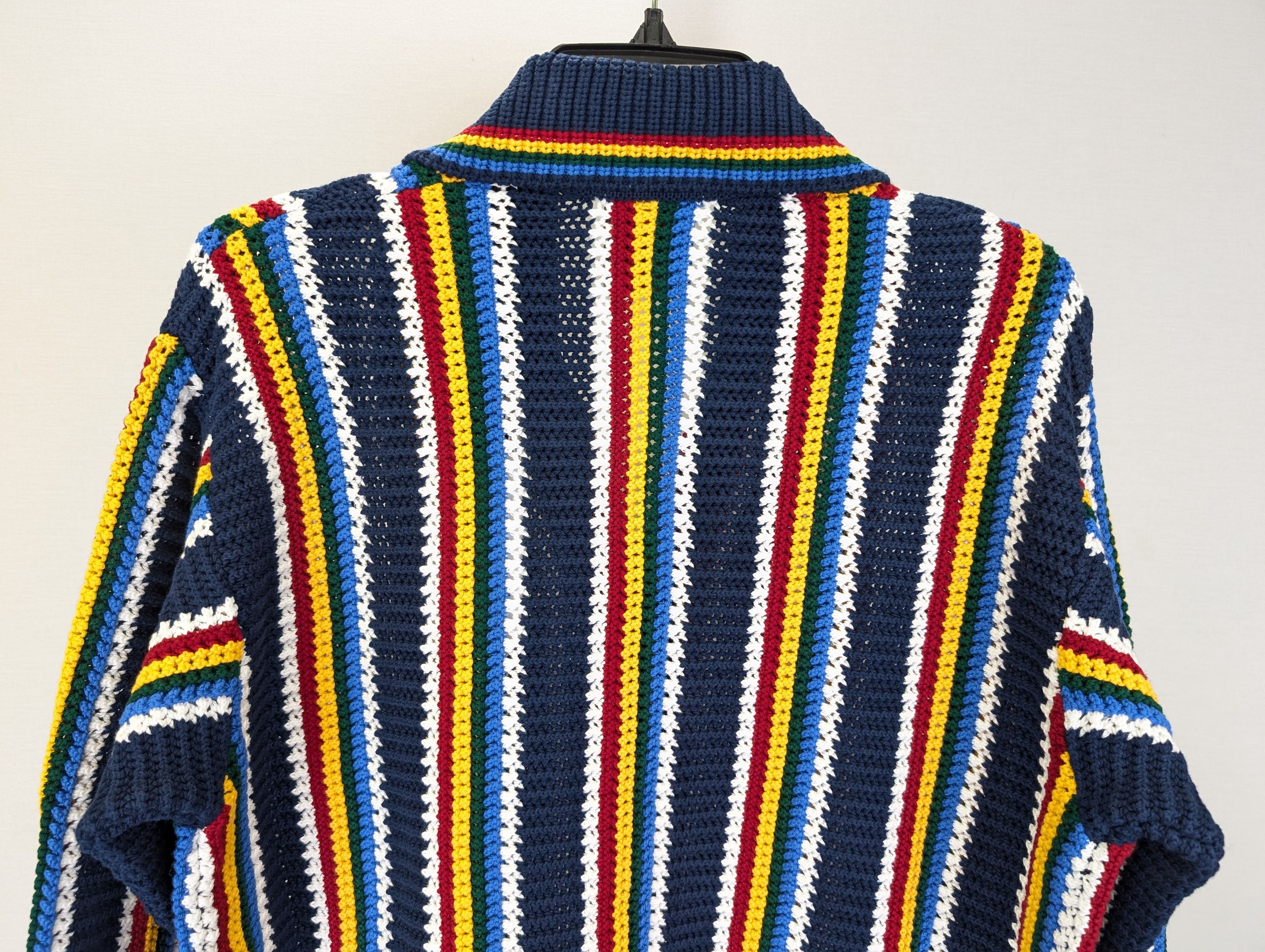 Casablanca o1rshd1 555 / Cotton Crochet Shacket in Navy Size US XL / EU 56 / 4 - 12 Thumbnail