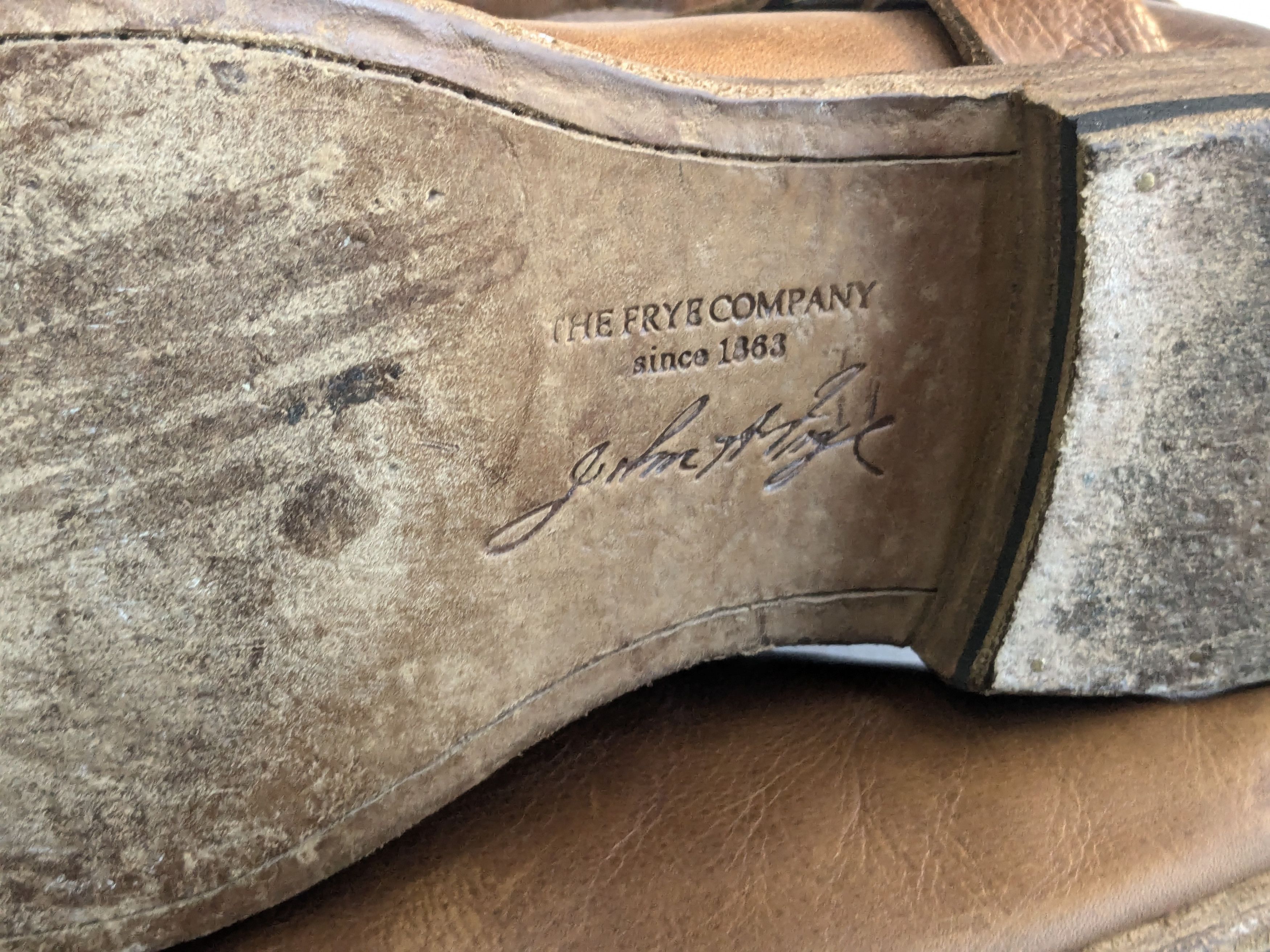 Frye Frye Harness Boots Brown Leather 11 D Leather Buckle Size US 11 / EU 44 - 18 Thumbnail