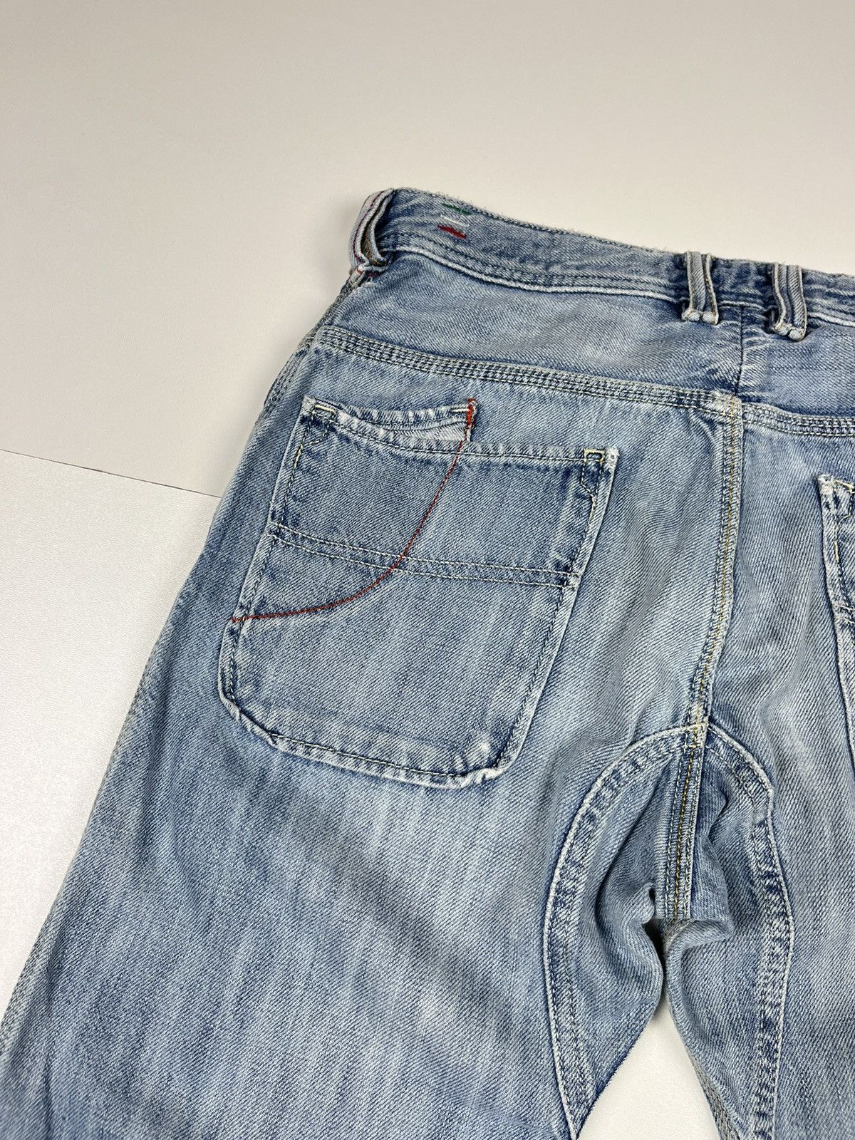 Diesel Vintage Diesel Braddo Carpenter Denim Pants Blue Size 30/34 Size US 30 / EU 46 - 5 Thumbnail