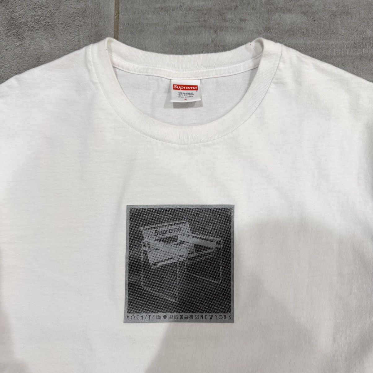 Supreme Supreme Spring/Summer 2018 Chair Tee Size US L / EU 52-54 / 3 - 2 Thumbnail