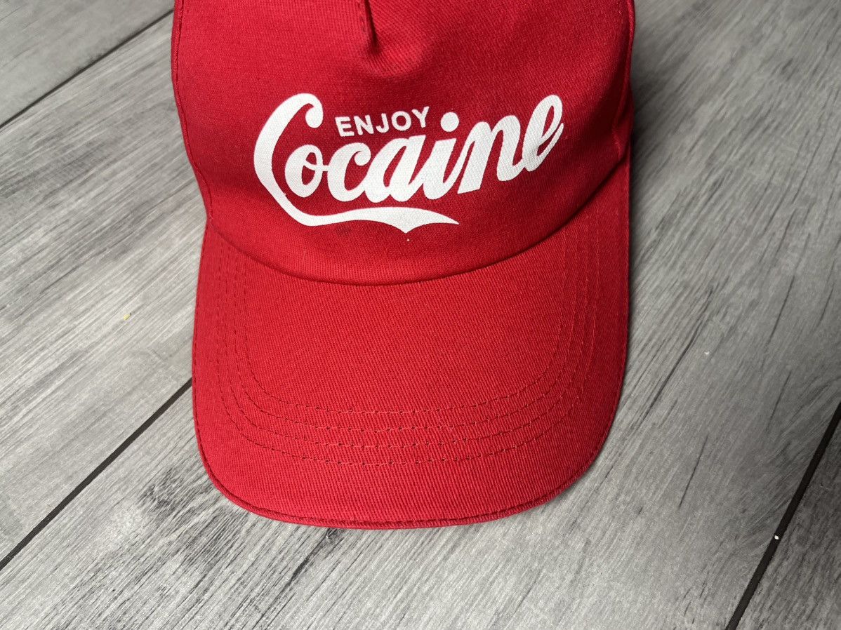 Band Tees Coca cola Cocaine Baseball Cap Funny Size ONE SIZE - 2 Thumbnail