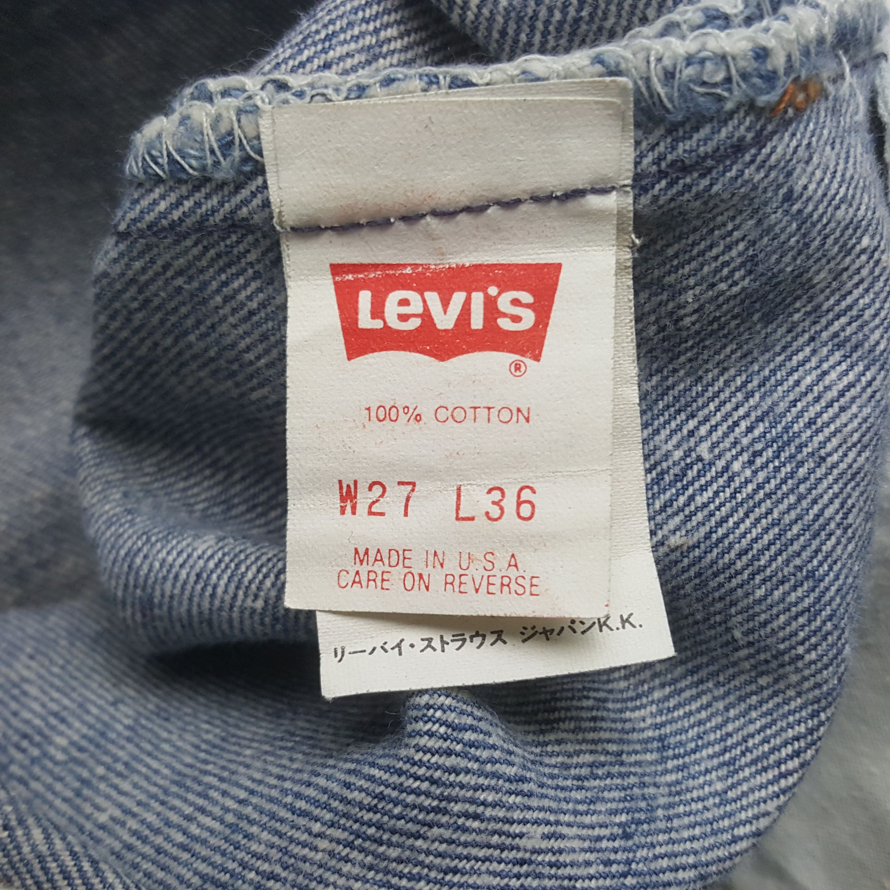 Levi's Vintage Clothing Vintage Levi's 501 Denim Jeans Size 24" / US 00 / IT 34 - 14 Thumbnail