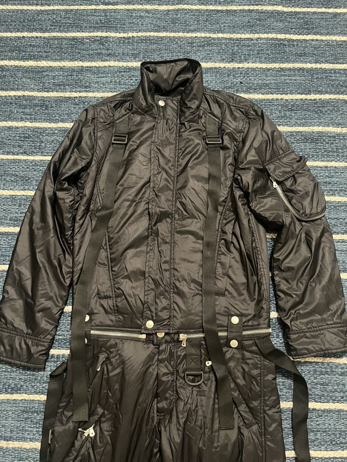 Dolce & Gabbana Dolce & Gabbana 2003 Racing Suit Black Large Size US L / EU 52-54 / 3 - 3 Thumbnail